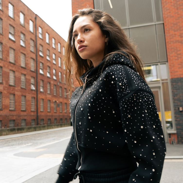 MAGNOR  Galaxy Hoodie - Corte de Mujer